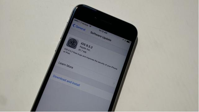 苹果发布iOS 9.3.2 部分iPad Pro更新＂变砖＂[图]图片1