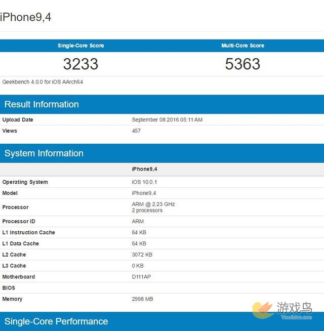iPhone 7/7 Plus跑分成绩出炉 运存有惊喜[多图]图片3