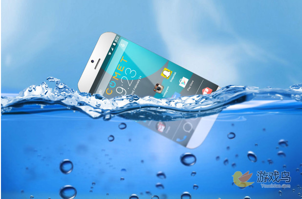 这款手机将防水做到极致 居然能漂浮在水面[多图]图片1
