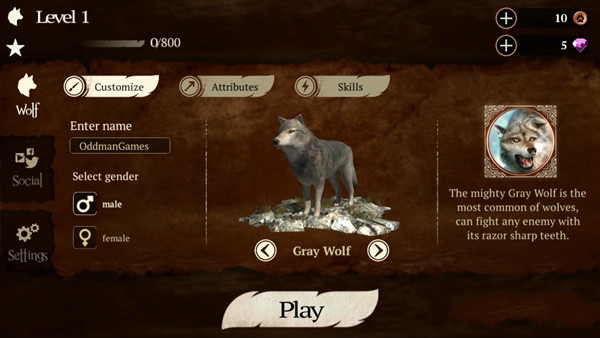 MMORPG《模拟狼生》全平台上线 化身凶狼挑战野生图片1